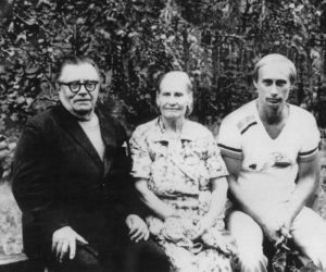 Młody Władimir Putin