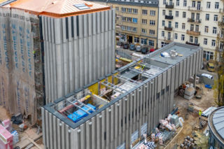 Budowa Muzeum Getta Warszawskiego - kwiecień 2026