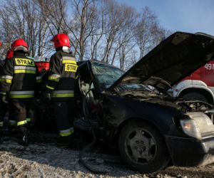 Poważny wypadek na zakopiance