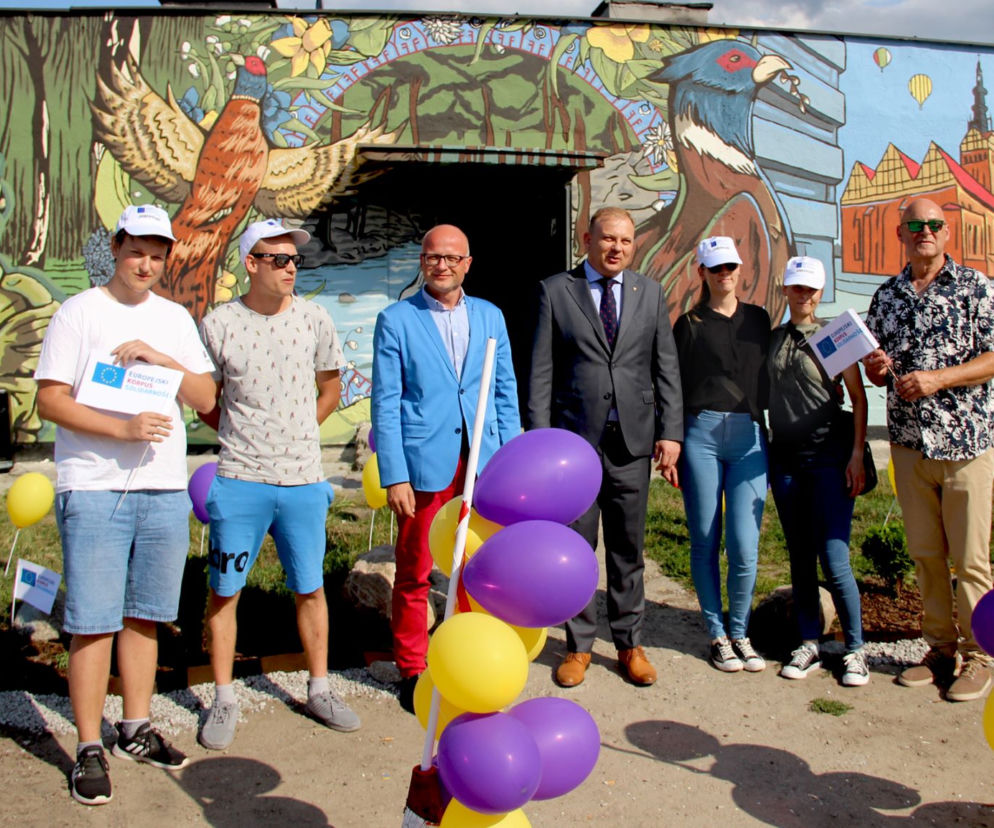Nowy mural na elbląskim Zatorzu