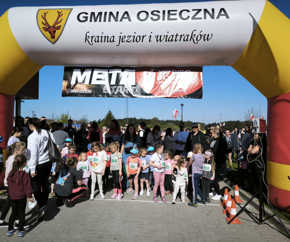 Sportowa majówka w Osiecznej: 13. Bieg Borków pod znakiem rekordów