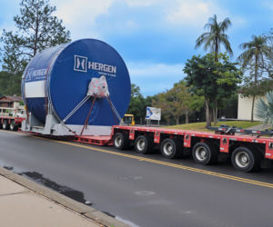 Transport cylindra Yankee z Brazylii do Iławy