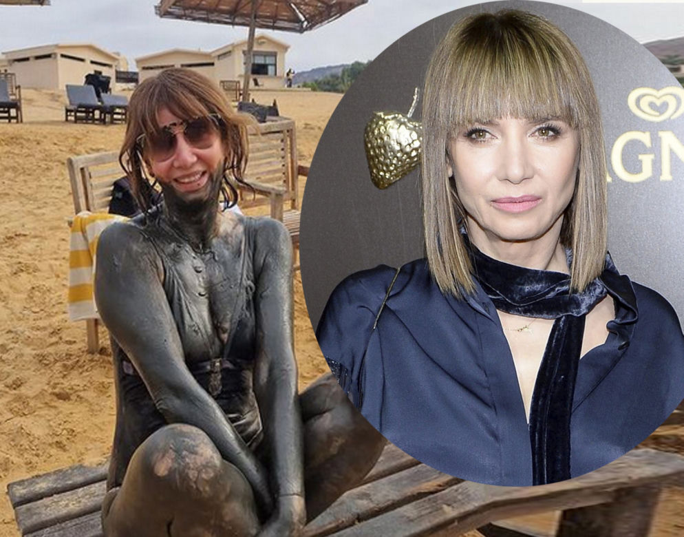 64-letnia Grażyna Wolszczak przyłapana w bikini