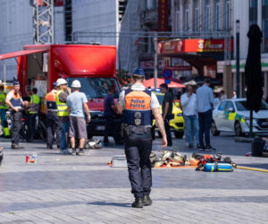 Sześć osób zginęło w pożarze biurowca w centrum Brukseli