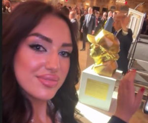 Caroline Derpieński i spotkanie z Trumpem