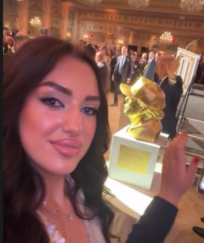 Caroline Derpieński i spotkanie z Trumpem