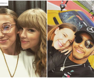 Millie Bobby Brown z gwiazdami