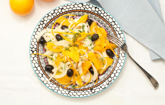 Surówka z kopru włoskiego - pycha – sycylijska sałatka z pomarańczą w kilka minut