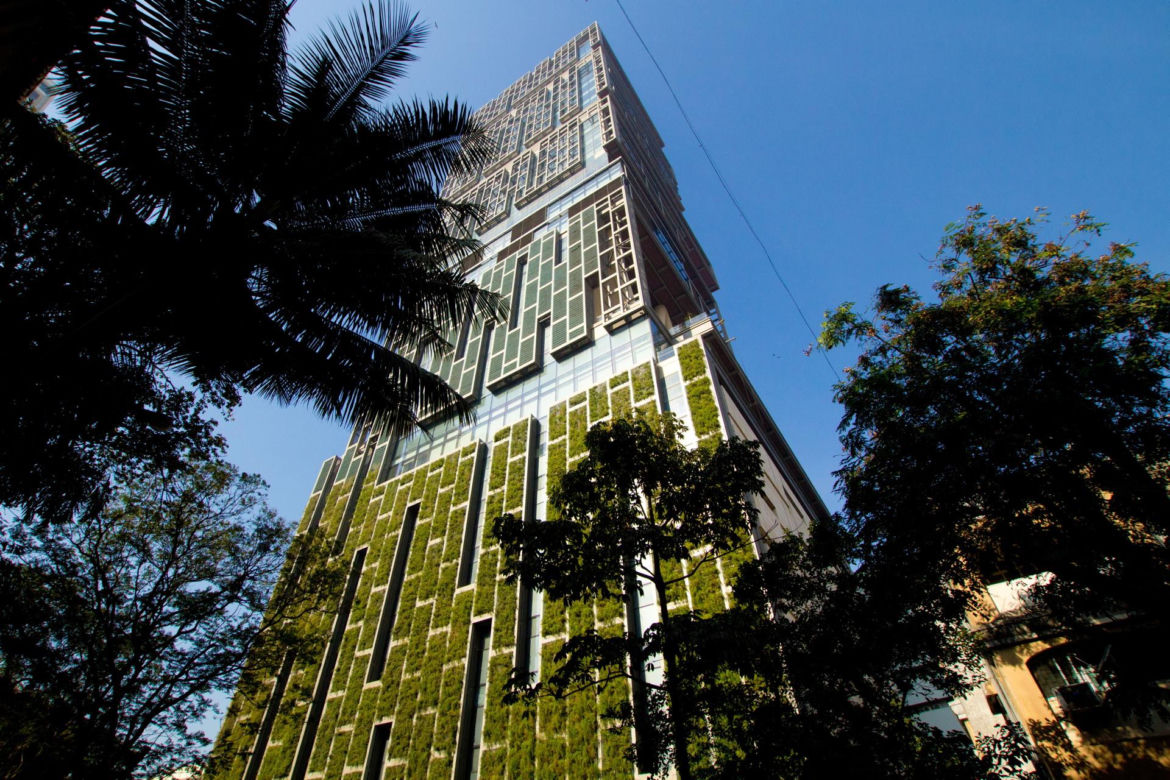 Antilia, Bombaj, to nieruchomość warta 2 mld dolarów