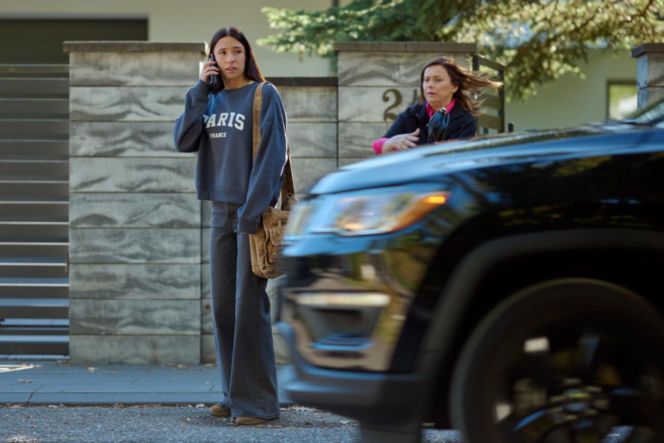 Na Wspólnej odc. 4131. Weronika (Renata Dancewicz), Antosia (Gabriela Jeżółkowska)