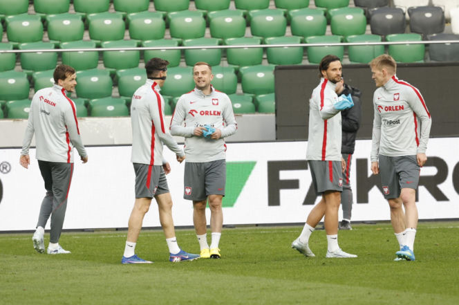 Trening reprezentacji Polski w Warszawie