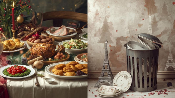 6 wież Eiffla w koszu?