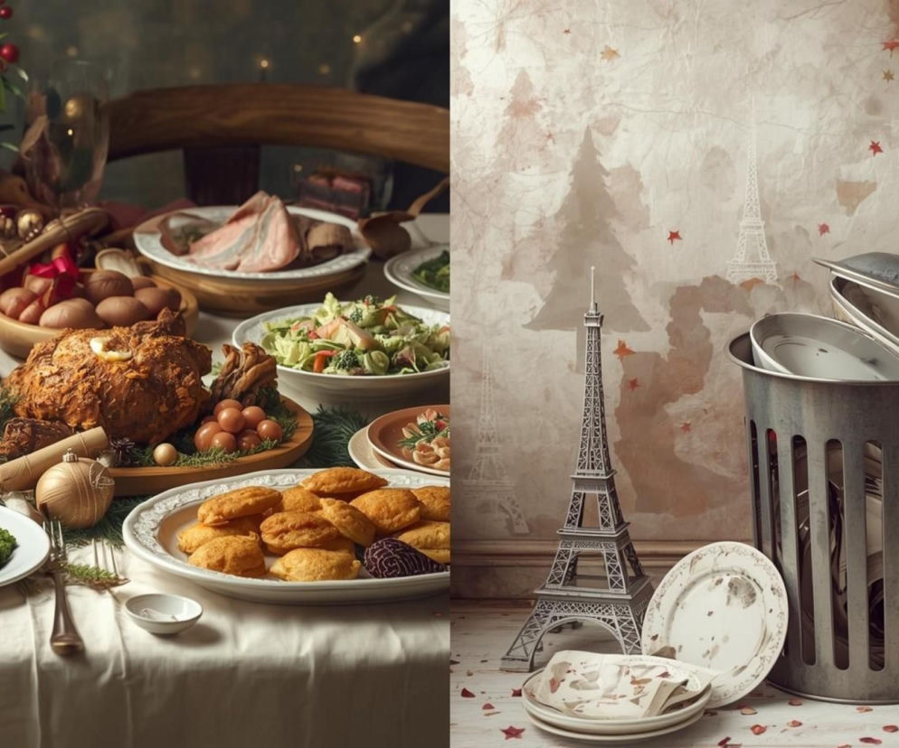 6 wież Eiffla w koszu?