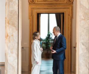 Donald Tusk spotkał się z Giorgią Meloni