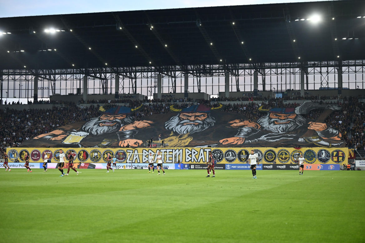 Komplet widzów przywitał nowy sezon w Szczecinie! Poszukaj się na zdjęciach z meczu Pogoń - Legia
