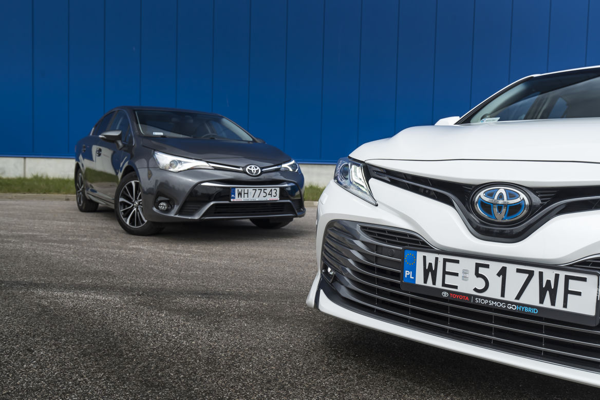 Toyota Avensis 2.0 Valvematic 152 KM 6MT Premium & Toyota Camry 2.5 Hybrid 218 KM e-CVT Executive + VIP
