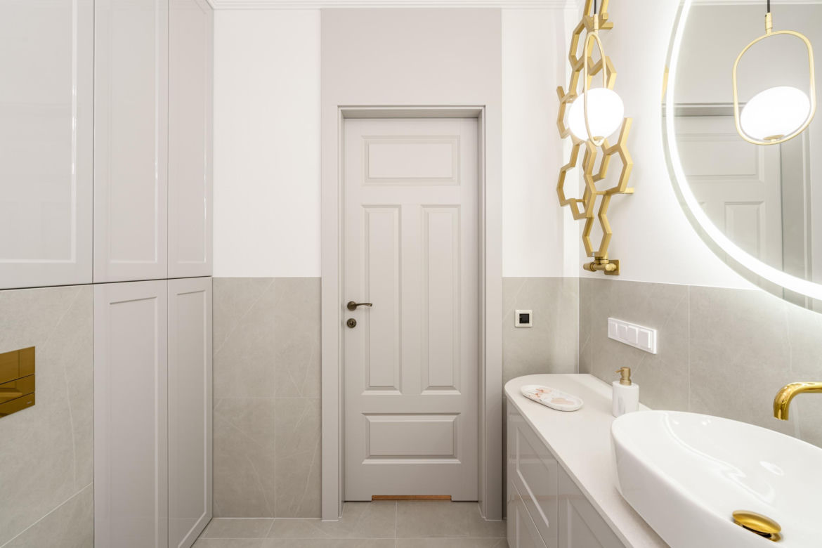 90-m mieszkanie w stylu glamour