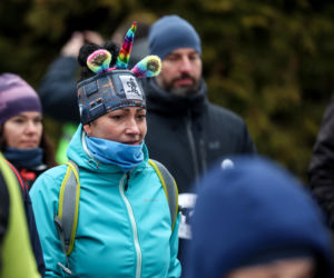 Wystrzał startera zamiast szampana. Tłumy powitały Nowy Rok na XX Śląskim Maratonie Noworocznym Cyborg