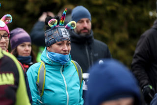 Wystrzał startera zamiast szampana. Tłumy powitały Nowy Rok na XX Śląskim Maratonie Noworocznym Cyborg