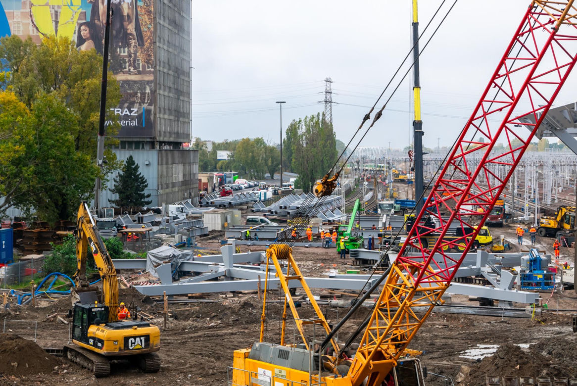 Remont Warszawy Zachodniej, październik 2023