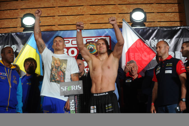 Krzysztof Głowacki, Ołeksandr Usyk, ważenie