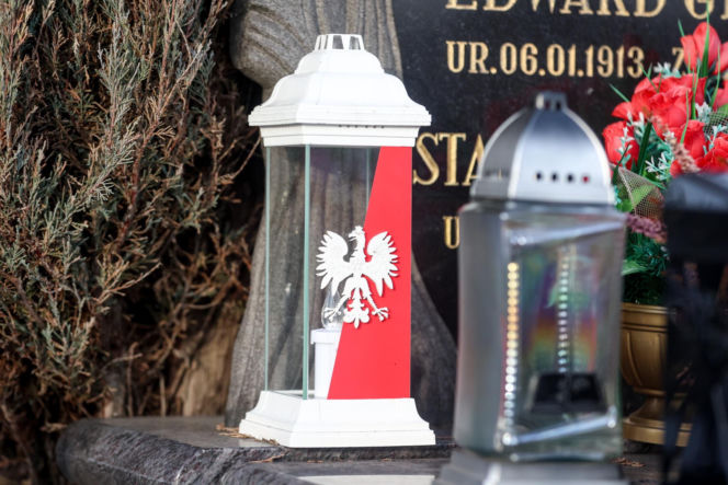 Grób Gierka a 113. rocznicę jego urodzin