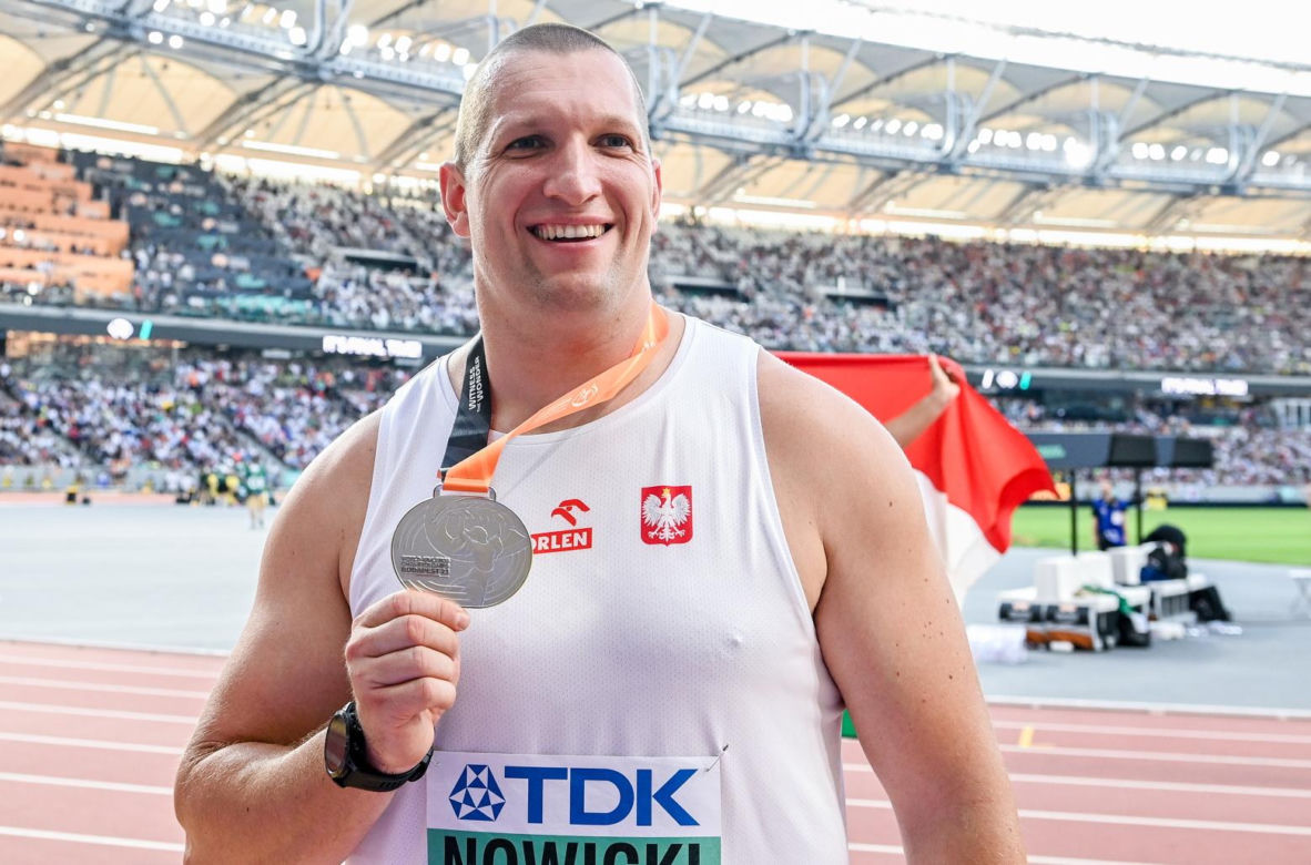 Wojtek Nowicki wicemistrzem świata