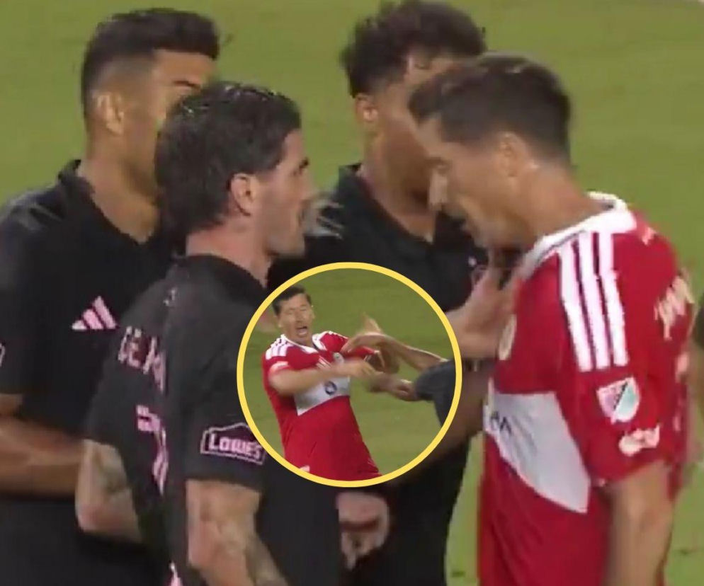 Lewandowski starł się z gwiazdami Interu Miami! Argentyńczyk prowokował. Kim ty jesteś?