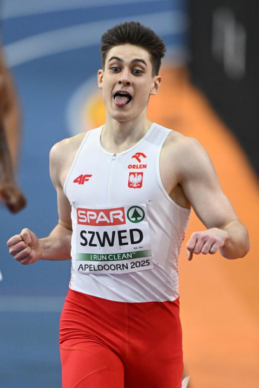 Maksymilian Szwed coraz szybszy!