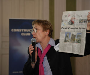 Spotkanie Construction Club rewitalizacja centrow miast, ozywienie i uatrakcyjnienie serca Warszawy - Aleksandra Zentile Miller z PRCH