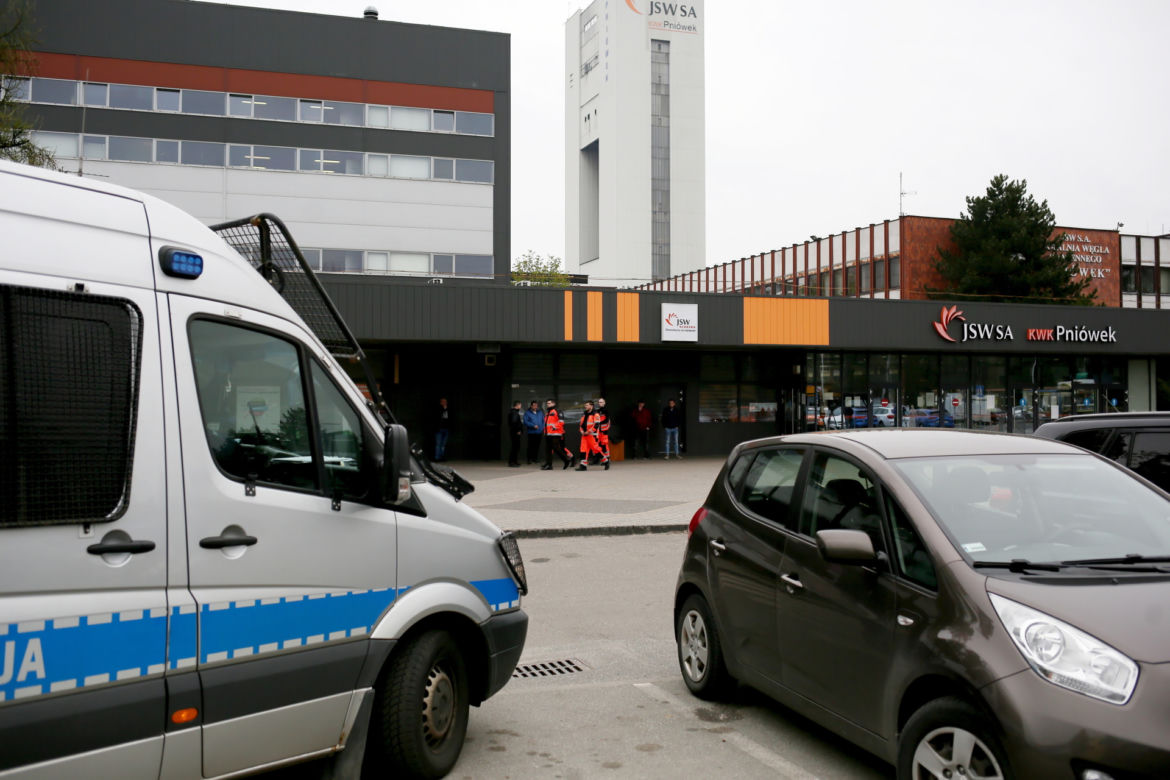 Dwa wybuchy metanu w kopalni Pniówek