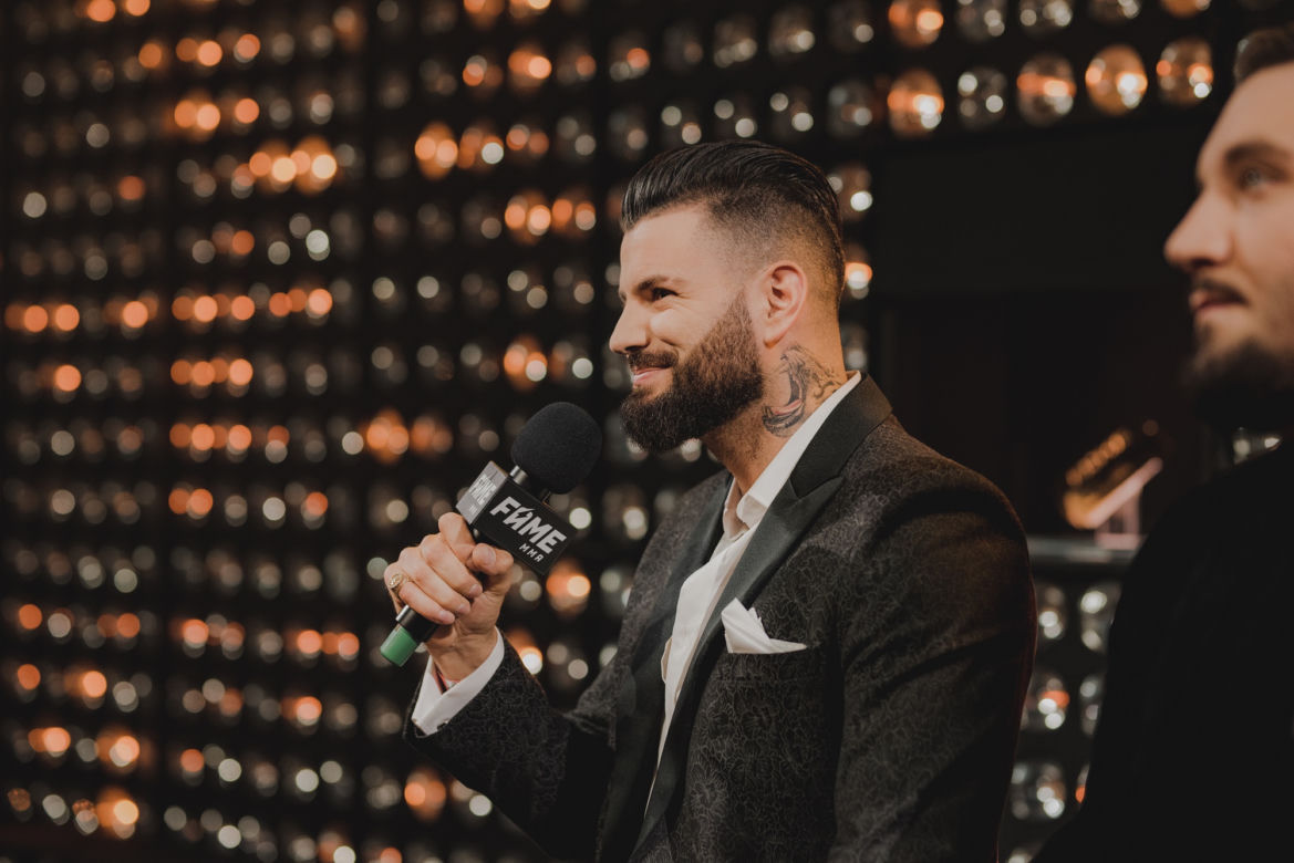 Organizator gali Fame MMA Wojtek Gola