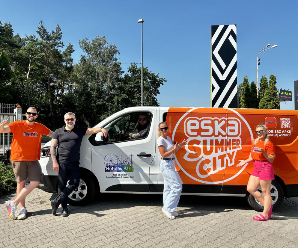 Pomarańczowa ekipa ESKA SUMMER CITY wyrusza w podróż po Pomorzu Zachodnim
