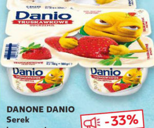 Kaufland - wielkie promocje! Danio serek homogenizowany – 3,99 zł/ 4x 130/140 g