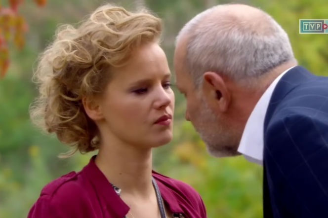 O mnie się nie martw 3 sezon odcinek 13 (odc. 39). Iga Małecka (Joanna Kulig), Marek Kaszuba (Krzysztof Stelmaszyk)