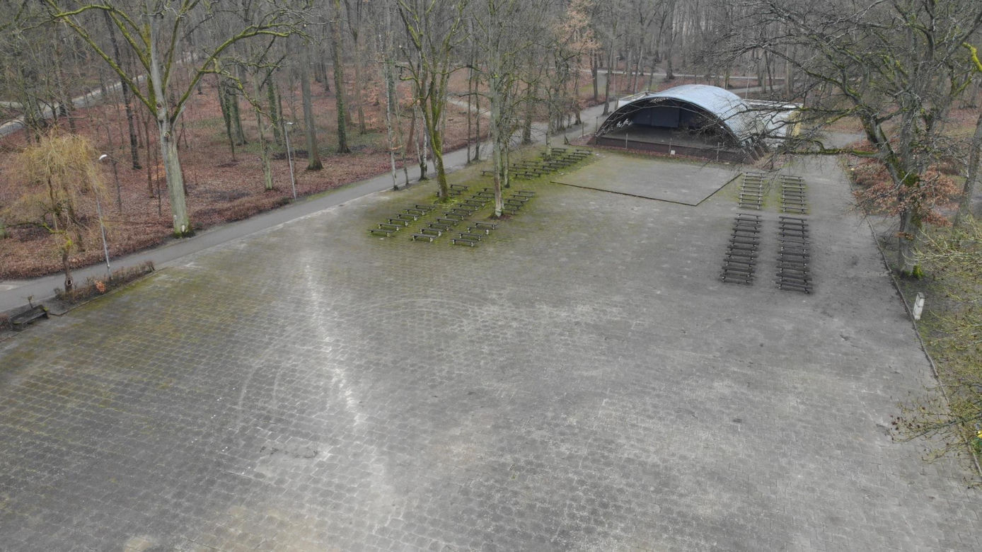 Przebudowa parku w Drawsku Pomorskim 