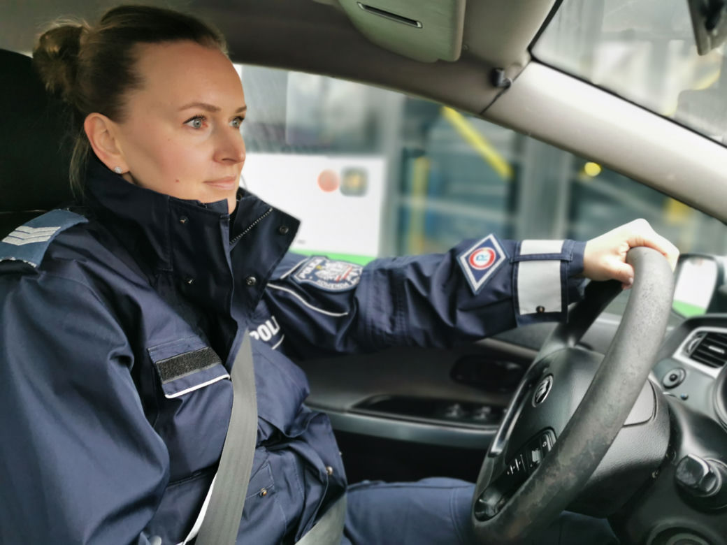 Policjantki z Komendy Miejskiej Policji w Białymstoku