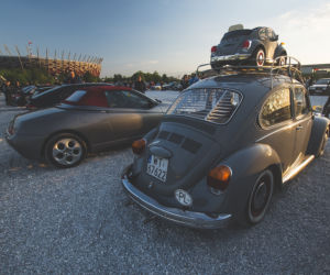 Spotkanie grupy Youngtimer Warsaw pod PGE Narodowym