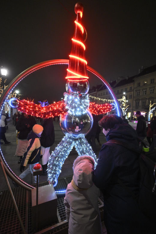 Iluminacja w Warszawie