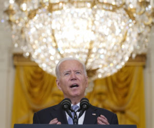 Prezydent USA Biden przedstawia stanowisko w sprawie Afganistanu 