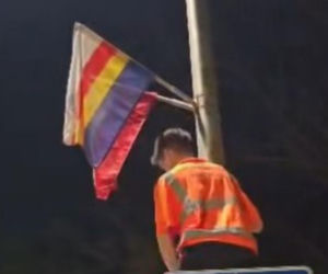 Wywiesili miejskie flagi i rozpętało się piekło. Komentarze internautów szokują