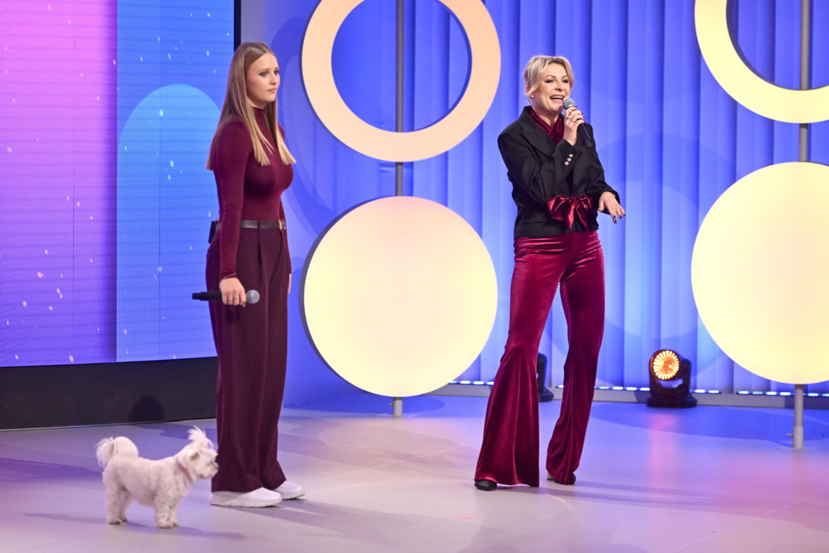 Magdalena Narożna z córką