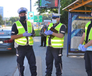Kontrola maseczek w autobusach