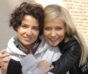 Pierwsza miłość. Kinga (Aleksandra Zienkiewicz), Marysia (Aneta Zając)