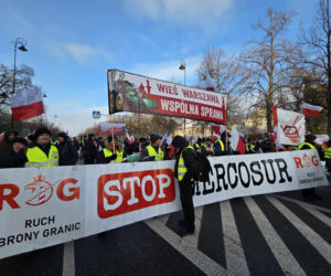 Protest rolników w Warszawie. Tak wygląda piątkowa manifestacja [ZDJĘCIA]