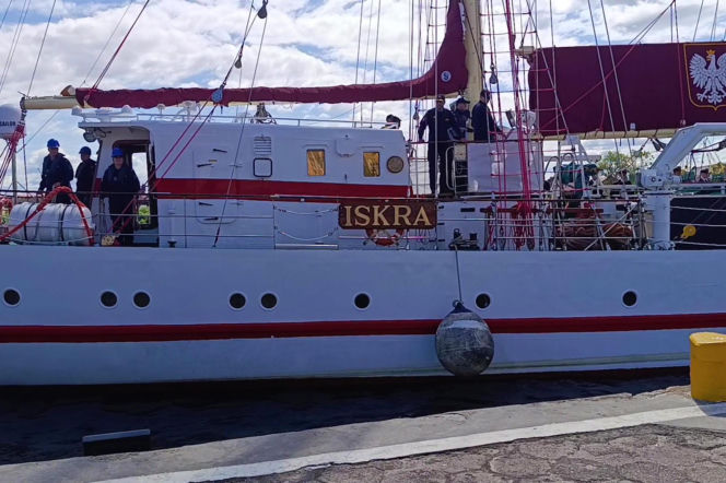 ORP Iskra w Szczecinie