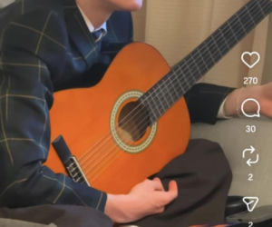 Jacek Rozenek - święta z żoną i synami