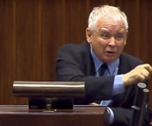 Jarosław Kaczyński zadyma w sejmie Sejm  MORDY KANALIE