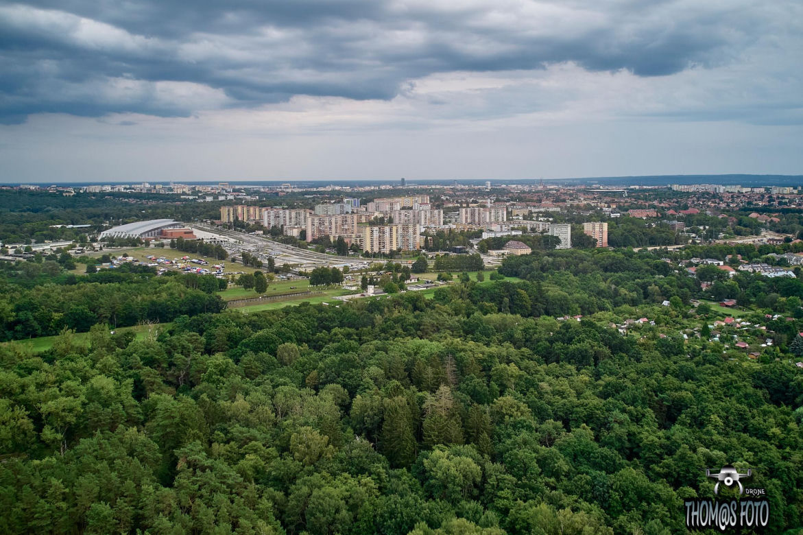 Widok na os. Zawadzkiego