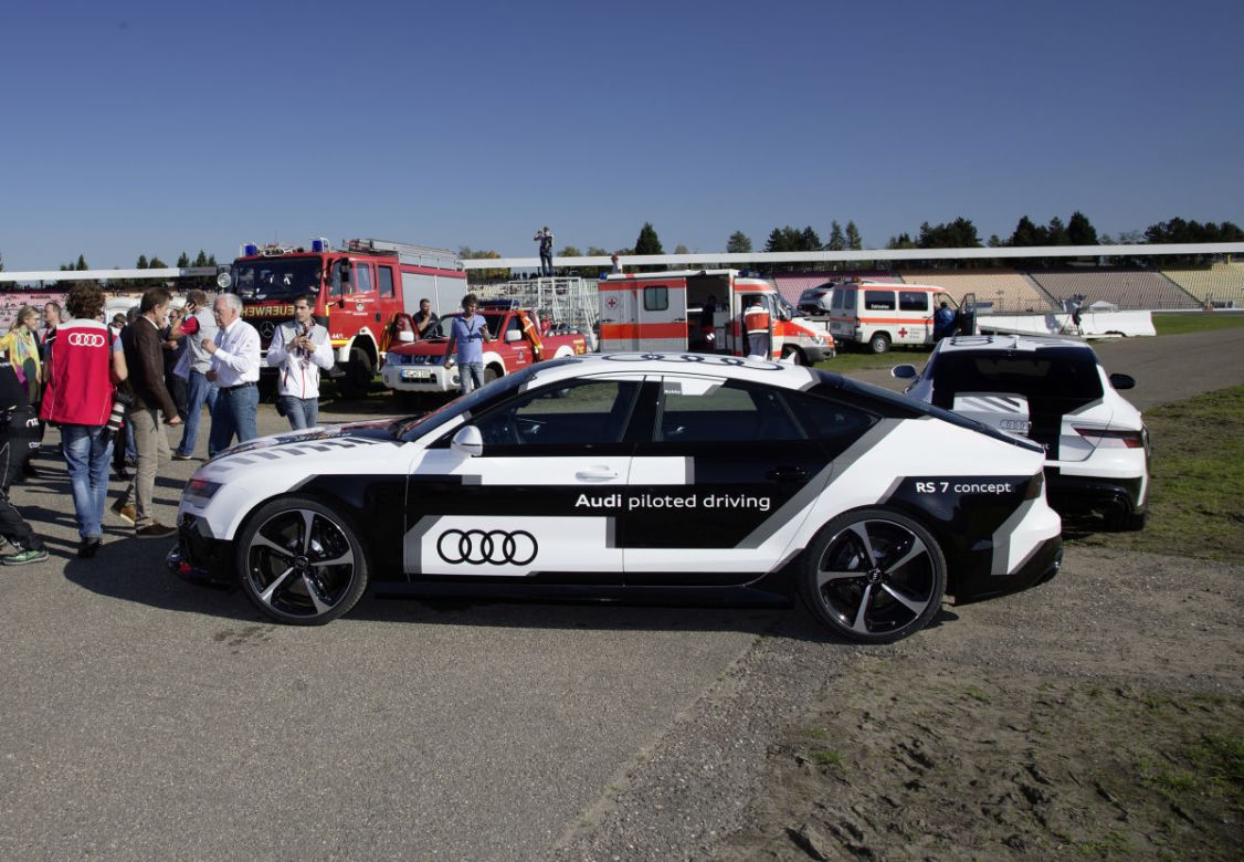 Audi RS7 piloted driving concept